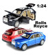Умален модел метална количка Rolls Royce Cullinan 1:24
