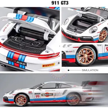 Метален модел Porsche 911 GT3 – Мащаб 1:24