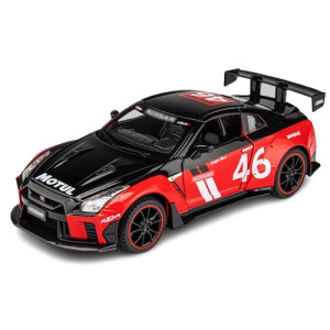 Метална кола Nissan GTR