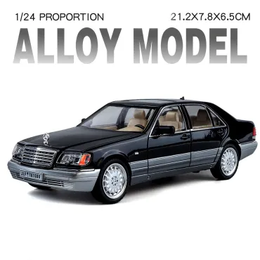Метален модел Mercedes Benz S320, W140