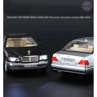 Метален модел Mercedes Benz S320, W140