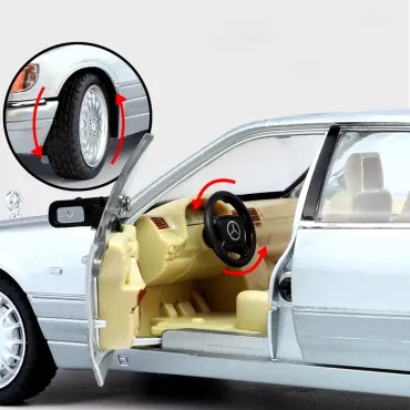 Метален модел Mercedes Benz S320, W140