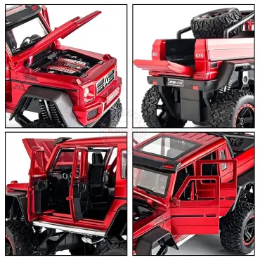 Метален модел Mercedes Benz G63 AMG 6X6 – Мащаб 1:22