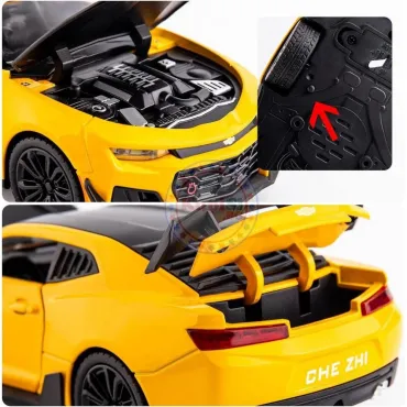 Метален модел на кола 1/24 Camaro, С Пушек