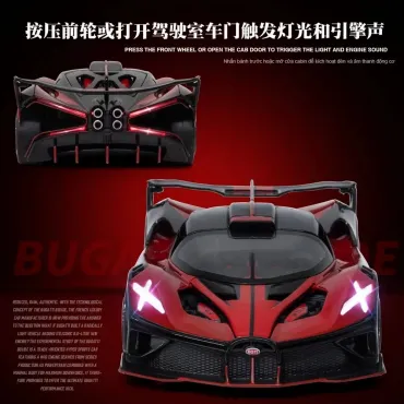 Метални коли с отварящи врати - Bugatti Bolide - 1:24
