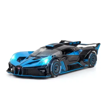 Метални коли с отварящи врати - Bugatti Bolide - 1:24