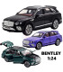 Метална количка Bentley Bentayga 1:24 – Лукс и детайлност в три цвята