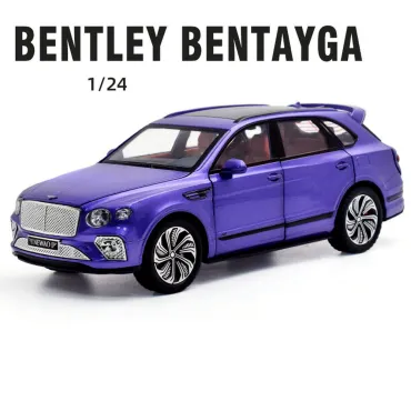 Метална количка Bentley Bentayga 1:24 – Лукс и детайлност в три цвята