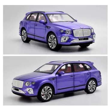 Метална количка Bentley Bentayga 1:24 – Лукс и детайлност в три цвята