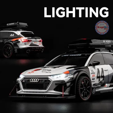 Метални колички с отварящи врати - Audi RS6