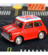 Метална играчка кола Mini Cooper с британски флаг