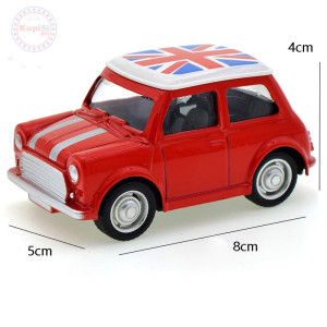 Метална играчка кола Mini Cooper