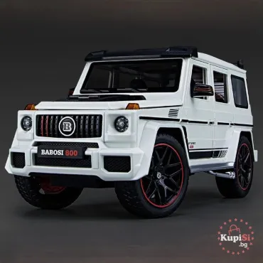 Метална количка 1/18 - Mercedes Brabus с пушек| jumbo-catalog.bg