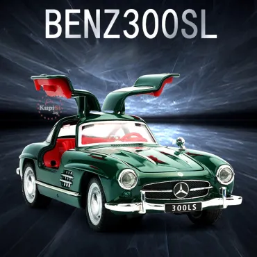 Mercedes 300 SL 1:24 – метална колекционерска количка | jumbo-catalog.bg