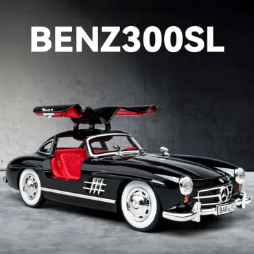 Mercedes 300 SL 1:24 – метална колекционерска количка | jumbo-catalog.bg