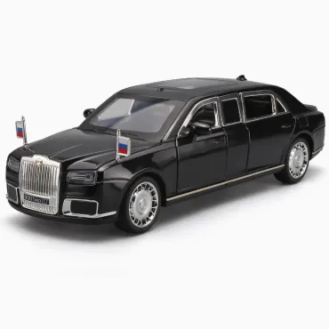 Метална кола Aurus Senat 1:24 - Лимузината на Путин | jumbo-catalog.bg