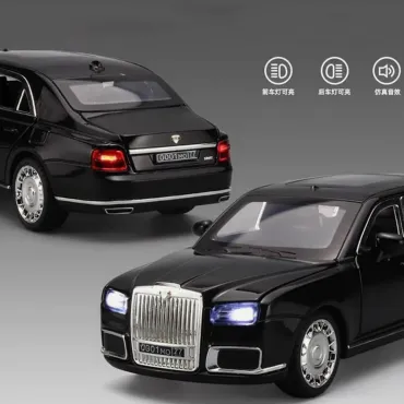 Метална кола Aurus Senat 1:24 - Лимузината на Путин | jumbo-catalog.bg