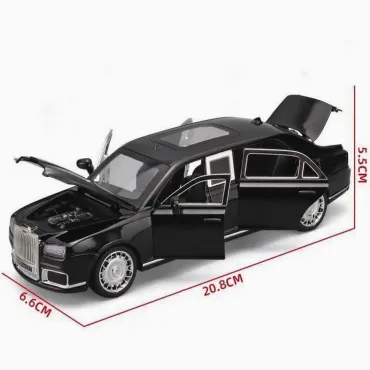 Метална кола Aurus Senat 1:24 - Лимузината на Путин | jumbo-catalog.bg