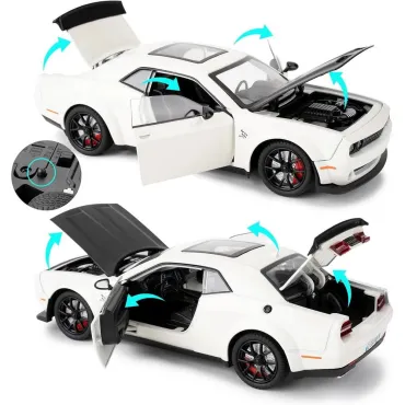 Dodge Challenger 1:24 – метална колекционерска кола | jumbo-catalog.bg