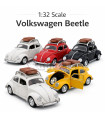 Ретро метална количка - Volkswagen Beetle