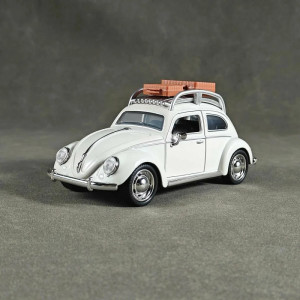 Ретро метална количка - Volkswagen Beetle