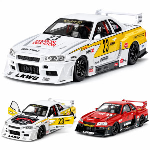 Колекционерски макет Nissan GTR R34 1:24 | jumbo-catalog.bg