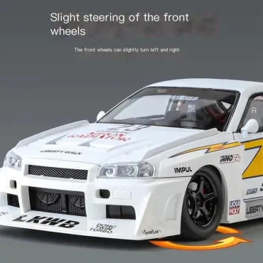 Колекционерски макет Nissan GTR R34 1:24 | jumbo-catalog.bg