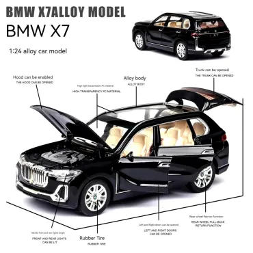 Метална кола 1:24 BMW X7 – отварящи се врати | jumbo-catalog.bg