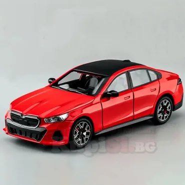 Метална кола 1/24 BMW i5 M60 с отварящи се врати | jumbo-catalog.bg