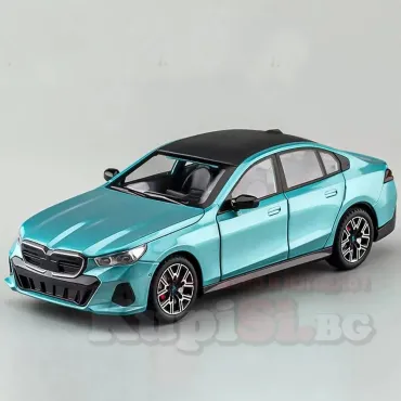 Метална кола 1/24 BMW i5 M60 с отварящи се врати | jumbo-catalog.bg