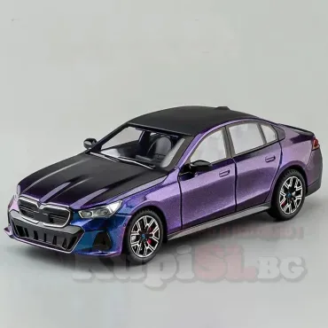 Метална кола 1/24 BMW i5 M60 с отварящи се врати | jumbo-catalog.bg