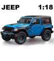 Метална офроуд количка - Jeep Rubicon 1:18