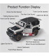 Метална офроуд количка - Jeep Rubicon 1:18