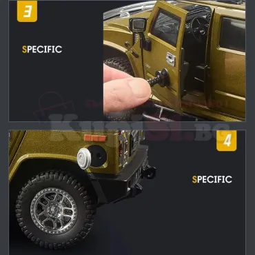 Метални колички 1/18 - Hummer | jumbo-catalog.bg
