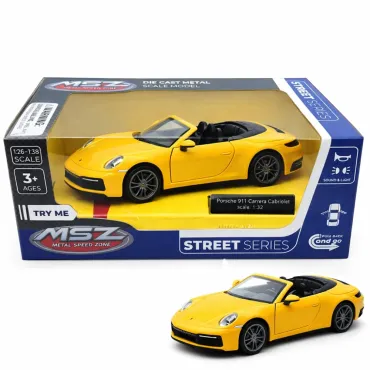 Метална кола 1:32 - Porsche 911 Carrera Cabriolet | jumbo-catalog.bg