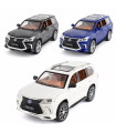 Метална кола 1:24 – Lexus LX570 с димящ ефект