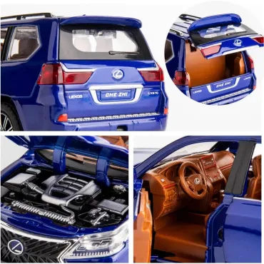 Метална кола Lexus 1:24 – със звук, светлини и дим | jumbo-catalog.bg