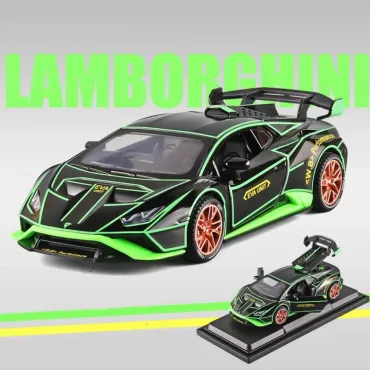 Спортна кола Lamborghini 1:24 – метален модел | jumbo-catalog.bg