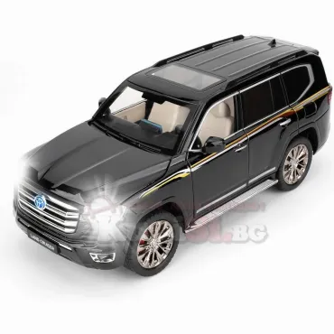 Метална кола с отварящи се врати - Land Cruiser 1:18 | jumbo-catalog.bg