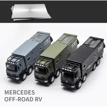 Кемпер камион Mercedes Off-Road – метален модел | jumbo-catalog.bg