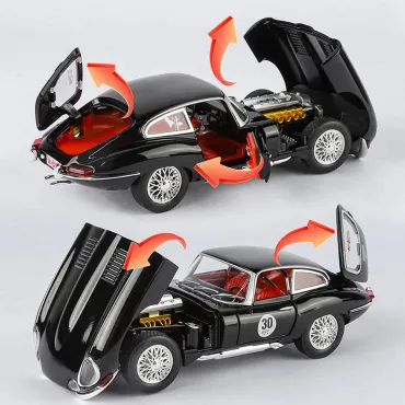 Метален модел Jaguar E-Type Reborn 1961 1:24 | jumbo-catalog.bg