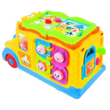 Интерактивен училищен автобус за деца - Звуци и Светлини | jumbo-catalog.bg