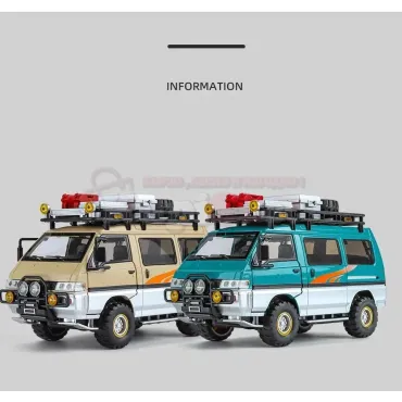Играчка кемпер Mitsubishi Delica – мащаб 1:24 | jumbo-catalog.bg