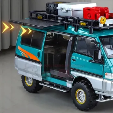 Играчка кемпер Mitsubishi Delica – мащаб 1:24 | jumbo-catalog.bg