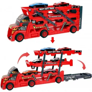 Голям детски автовоз - Рампа с колички | jumbo-catalog.bg