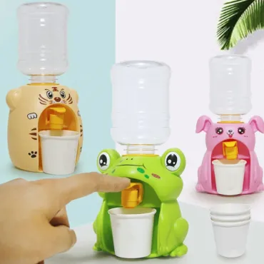 Детски мини диспенсър за вода Жабка- ПРОМОЦИЯ jumbo-catalog.bg