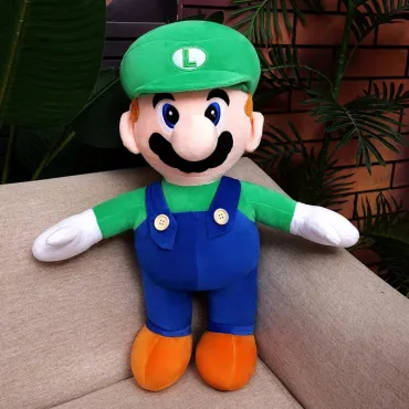 Плюшена играчка Луиджи - любимия герой от Nintendo
