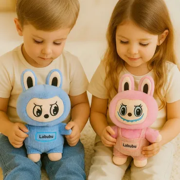 Играчка Labubu - синя и розова | jumbo-catalog.bg
