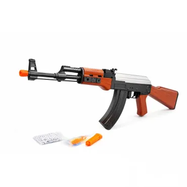 Детски автомат AK-47 с водни топчета и меки куршуми