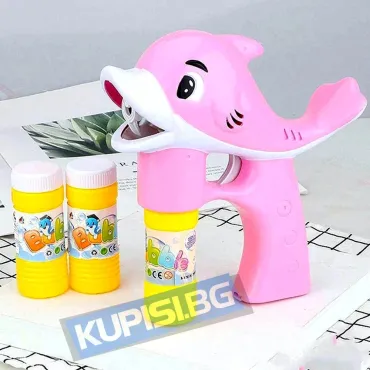 Пистолет за сапунени балони Рибка